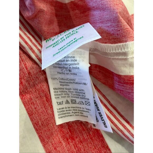 J. Crew nautical red striped blouse- size s - Picture 4 of 4